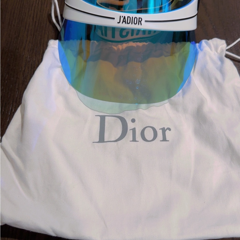 Dior Men's Sunglasses with Blue and Gold Tint